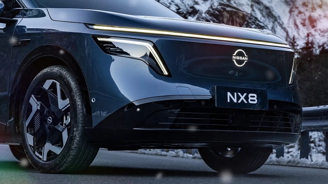 Nissan NX8 - SUV mới ngang cỡ Santa Fe, ngoại hình bóng bẩy, đèn OLED, có cả bản điện và hybrid- Ảnh 7.