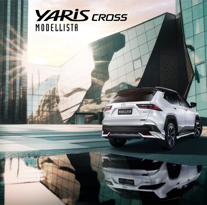 Chủ xe Toyota Yaris Cross thích độ hàng xịn thì hãng có bán bộ bodykit chính hãng: Thêm vài chi tiết là có dáng hầm hố hơn hẳn xe zin- Ảnh 1. Chủ xe Toyota Yaris Cross thích độ hàng xịn thì hãng có bán bộ bodykit chính hãng: Thêm vài chi tiết là có dáng hầm hố hơn hẳn xe zin- Ảnh 1.