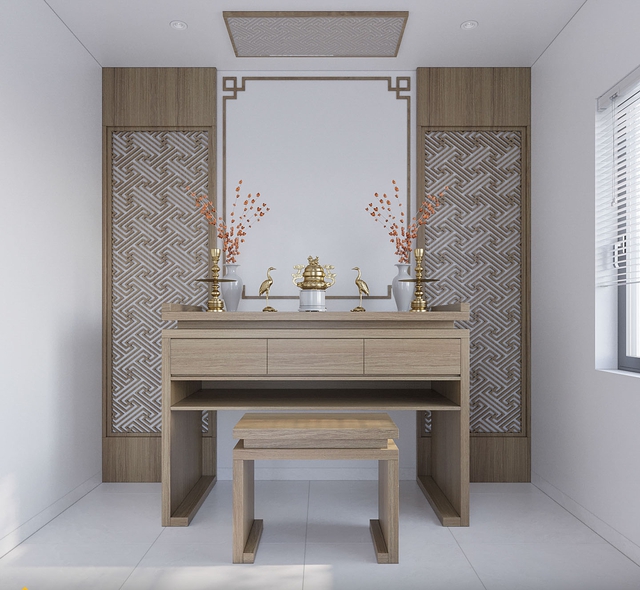 Trong phong thủy, bàn thờ đại kỵ dùng gỗ đã qua sử dụng hay đồ gỗ tái chế. Tối ưu nhất, nên được làm từ gỗ mới, nghiêm chỉnh. Trường hợp ngoại lệ, có thể đóng bàn thờ riêng, đặt trên nền hay gắn lên tường.