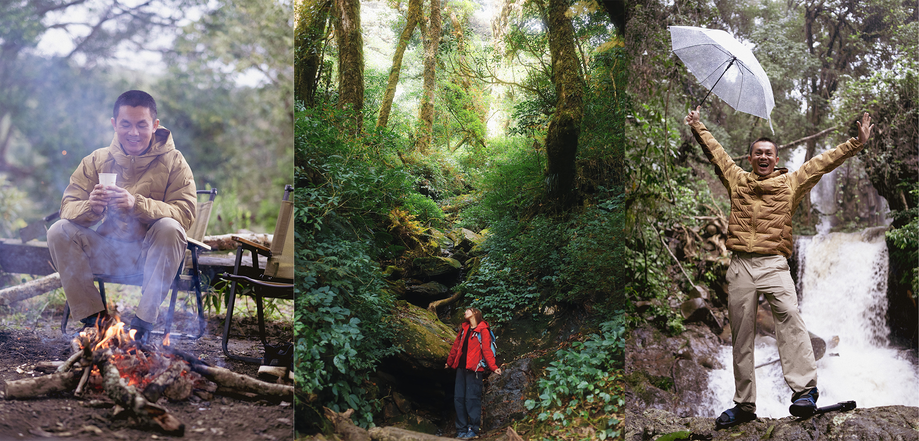 Các travel bloggers như Tâm Bùi, Cá Đi Chiu (@ngthugiang.02) chọn Pufftech làm bạn đồng hành cho những chuyến xê dịch, “tắm rừng”.