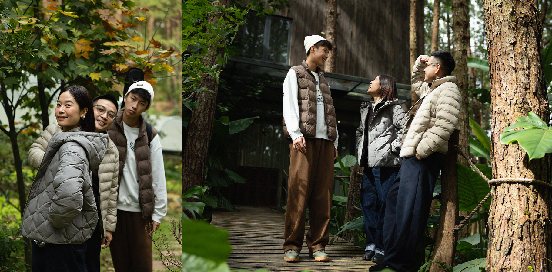 Chuyến vi vu Đà Lạt của gia đình Tròn Mama thêm phần ấm áp và phong cách nhờ những lựa chọn tinh tế từ bộ sưu tập Pufftech. Việc kết hợp linh hoạt giữa dáng jacket năng động và parka ấm áp không chỉ giúp cả nhà thoải mái tận hưởng chuyến đi mà còn tạo nên vẻ ngoài cực hút mắt giữa khung cảnh thơ mộng.