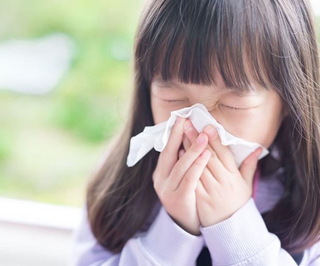 Trời lạnh là nguyên nhân khiến nhiều bệnh hô hấp ở trẻ gia tăng. Ảnh minh họa. 