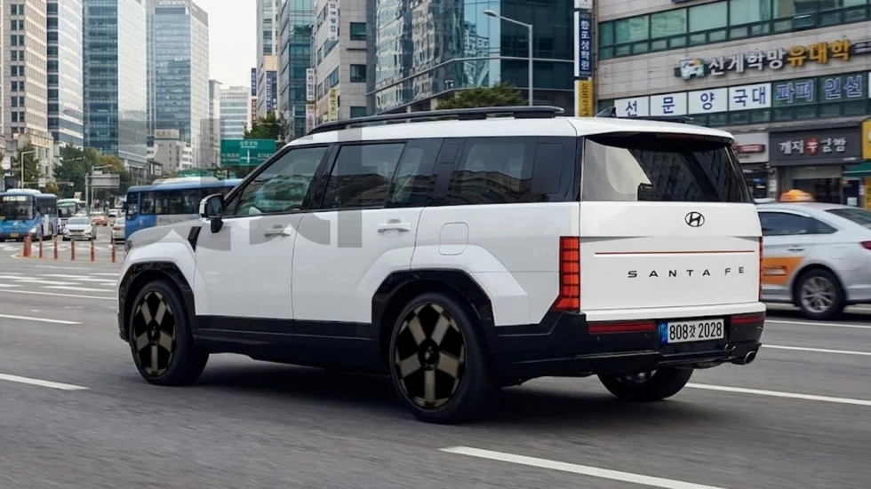 Hyundai Santa Fe dù chỉ facelift nhưng không khác gì ra thế hệ mới: Bớt giống Land Rover, đậm chất Tucson, Palisade hơn, bỏ hộp số DCT- Ảnh 3.
