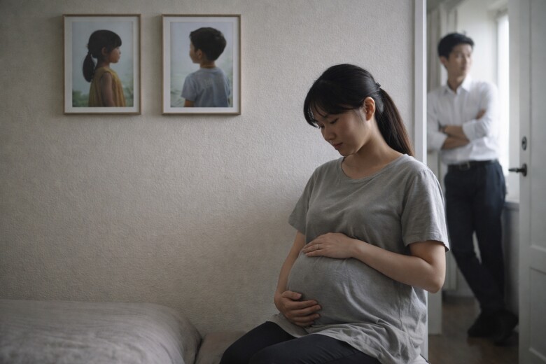 Lấy người đàn ông đã có 2 con riêng, khi tôi mang thai anh nói 1 câu khiến tôi òa khóc - 1