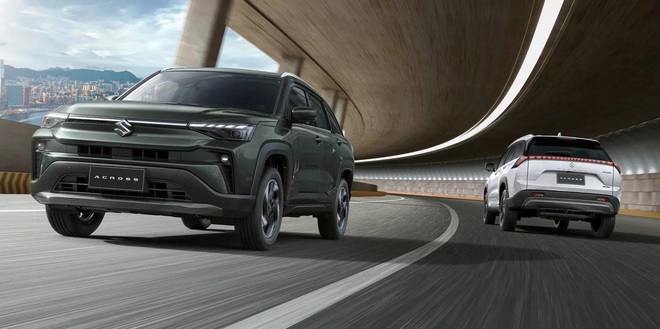 Suzuki Across - SUV cùng cỡ Yaris Cross, máy nhỏ 1.5L nhưng có 4WD cùng tùy chọn hybrid- Ảnh 2.