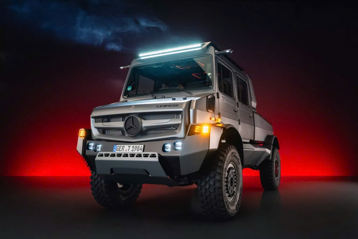 Mercedes Unimog trình làng phiên bản sang trọng nhất từ trước đến nay- Ảnh 1. Mercedes Unimog trình làng phiên bản sang trọng nhất từ trước đến nay- Ảnh 1.