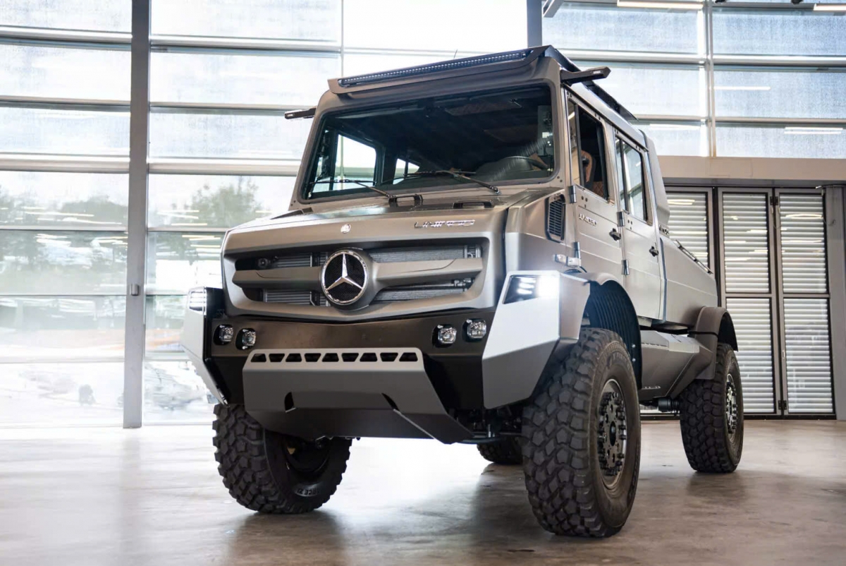 Mercedes Unimog trình làng phiên bản sang trọng nhất từ trước đến nay- Ảnh 2. Mercedes Unimog trình làng phiên bản sang trọng nhất từ trước đến nay- Ảnh 2.