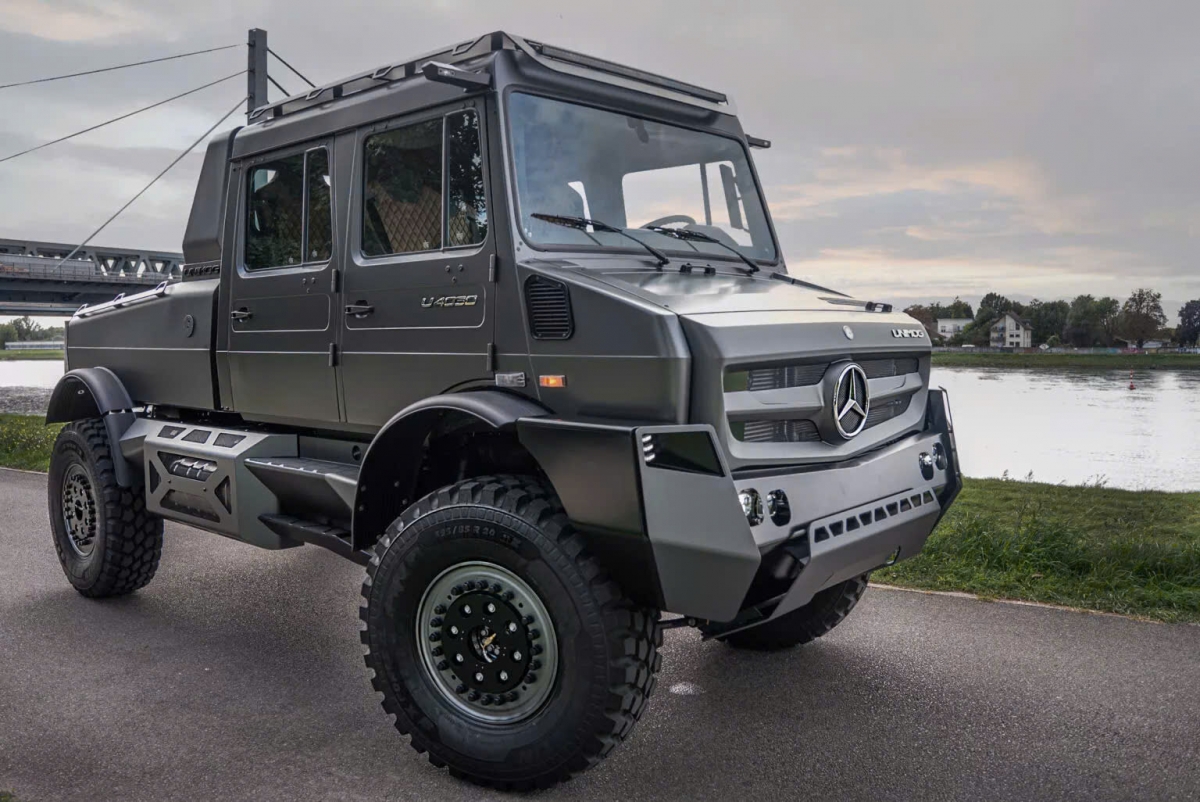 Mercedes Unimog trình làng phiên bản sang trọng nhất từ trước đến nay- Ảnh 3. Mercedes Unimog trình làng phiên bản sang trọng nhất từ trước đến nay- Ảnh 3.
