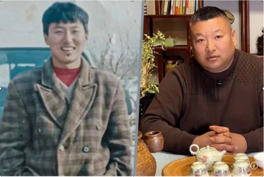 Chen năm 22 tuổi (trái) và hiện tại. Ảnh: Sohu