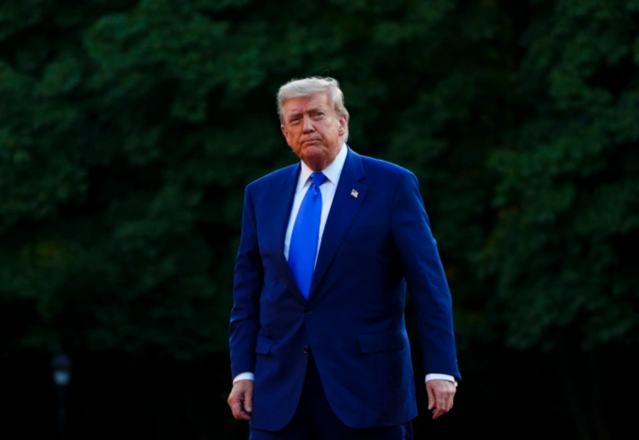 Tổng thống Mỹ Donald Trump tại Hà Lan ngày 24/6. Ảnh: AP