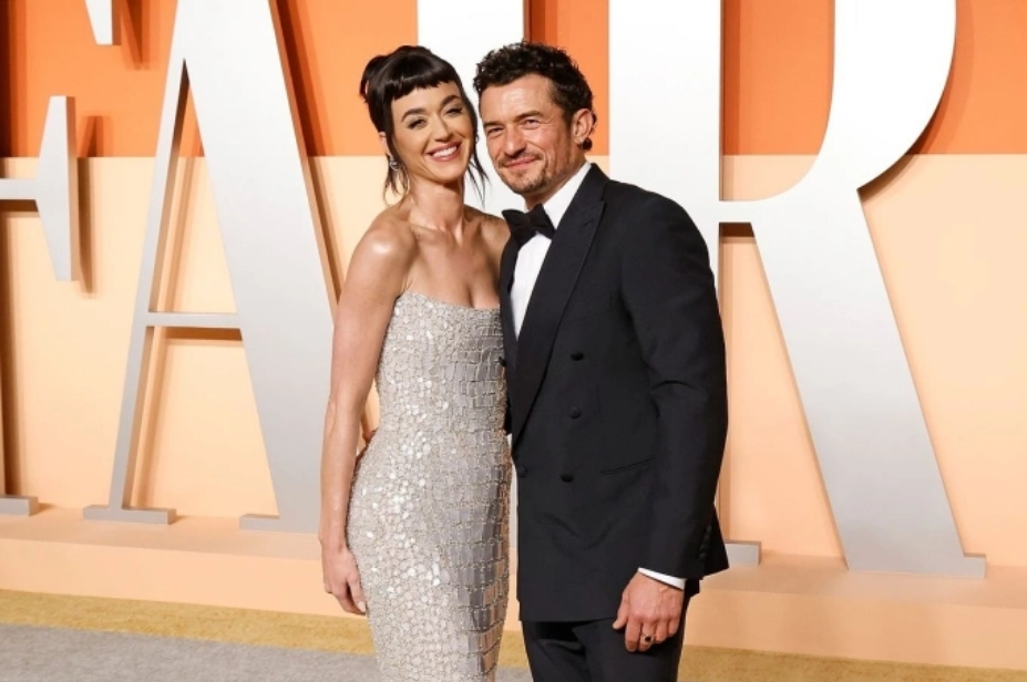 Ca sĩ Katy Perry và diễn viên Orlando Bloom tại sự kiện hồi tháng 3. Ảnh: Film Magic