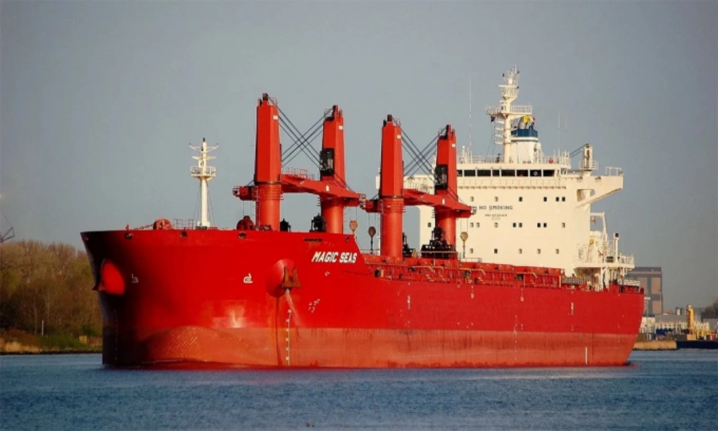 Tàu hàng Magic Seas. Ảnh: Marine Traffic