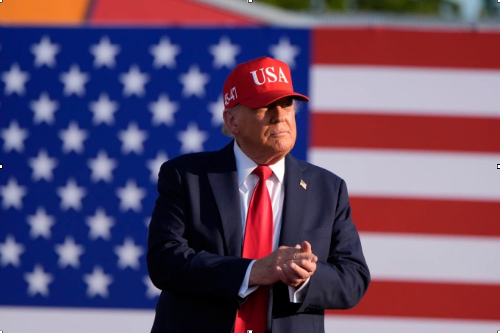 Tổng thống Mỹ Donald Trump tại một sự kiện hồi tháng 7/2025 ở Iowa. Ảnh: AP