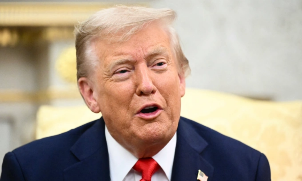 Tổng thống Mỹ Donald Trump tại Nhà Trắng hôm 25/8. Ảnh: AFP