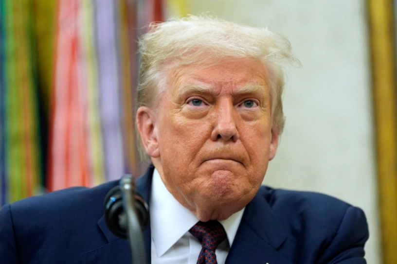 Tổng thống Mỹ Donald Trump tại Nhà Trắng ngày 3/9. Ảnh: AFP