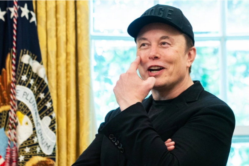 Tỷ phú Elon Musk tại Phòng Bầu dục ở Nhà Trắng ngày 30/5. Ảnh: AFP