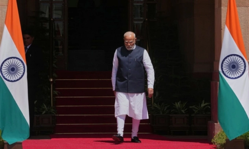 Thủ tướng Ấn Độ Narendra Modi tại New Delhi hồi đầu tháng. Ảnh: AP