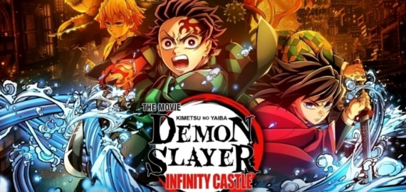 Poster phim Demon Slayer: Infinity Castle. Ảnh: Ufotable
