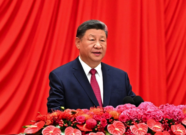 Chủ tịch Trung Quốc Tập Cận Bình tại sự kiện kỷ niệm quốc khánh tại Bắc Kinh ngày 30/9. Ảnh: Xinhua