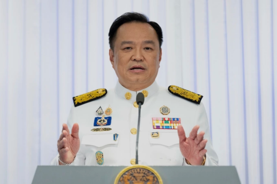 Thủ tướng Thái Lan Anutin Charnvirakul tại Bangkok ngày 7/9. Ảnh: AP