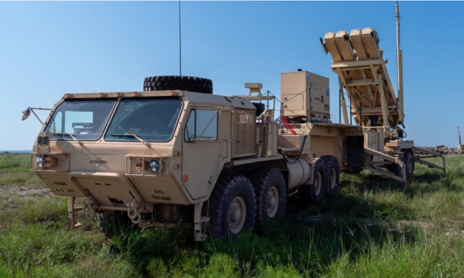 Xe bệ phóng của tổ hợp Patriot tại căn cứ Cavazos ở bang Texas, Mỹ hồi tháng 9. Ảnh: US Army