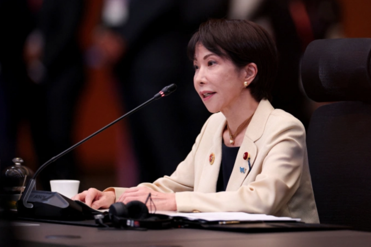 Thủ tướng Nhật Bản Sanae Takaichi tại Kuala Lumpur, Malaysia, ngày 26/10. Ảnh: Reuters