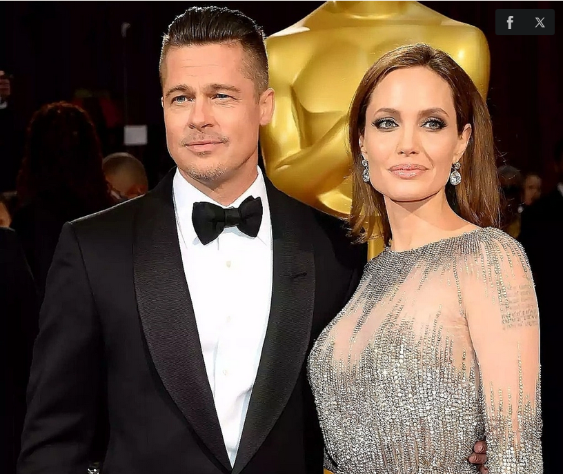 Brad Pitt và Angelina Jolie tại lễ trao giải Oscar năm 2014. Ảnh: WireImage