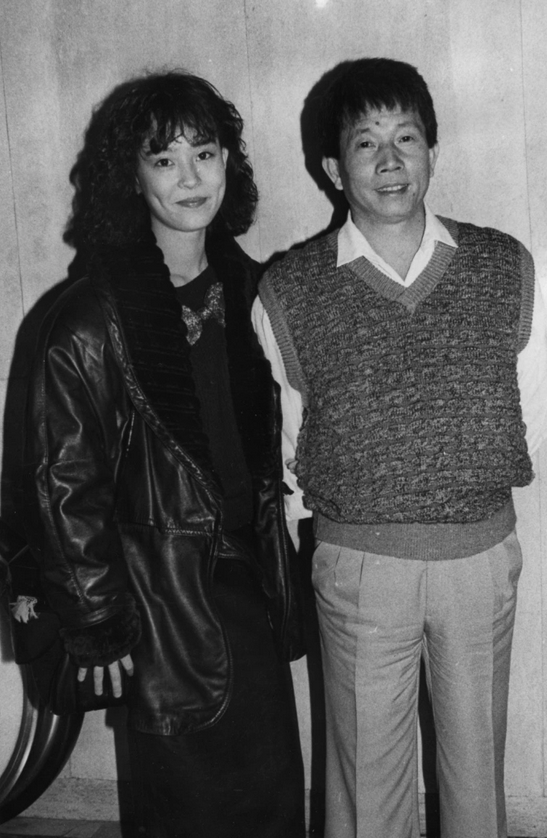 Ông Tĩnh Tinh và người chồng đầu tiên - Lưu Gia Lương. Ảnh: St Headline