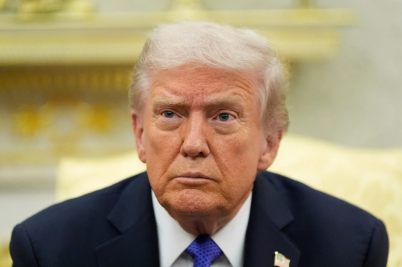 Tổng thống Mỹ Donald Trump tại Nhà Trắng ngày 22/10. Ảnh: AP