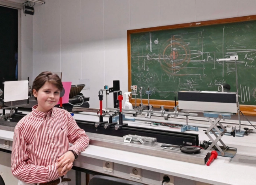 Laurent Simons vừa nhận bằng Tiến sĩ Vật lý cuối tháng 11/2025 tại Bỉ. Ảnh: Alexander Simons