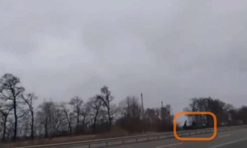 Tổ hợp tên lửa phòng không Raven của Ukraine trong video công bố ngày 1/12. Ảnh: RusVesna