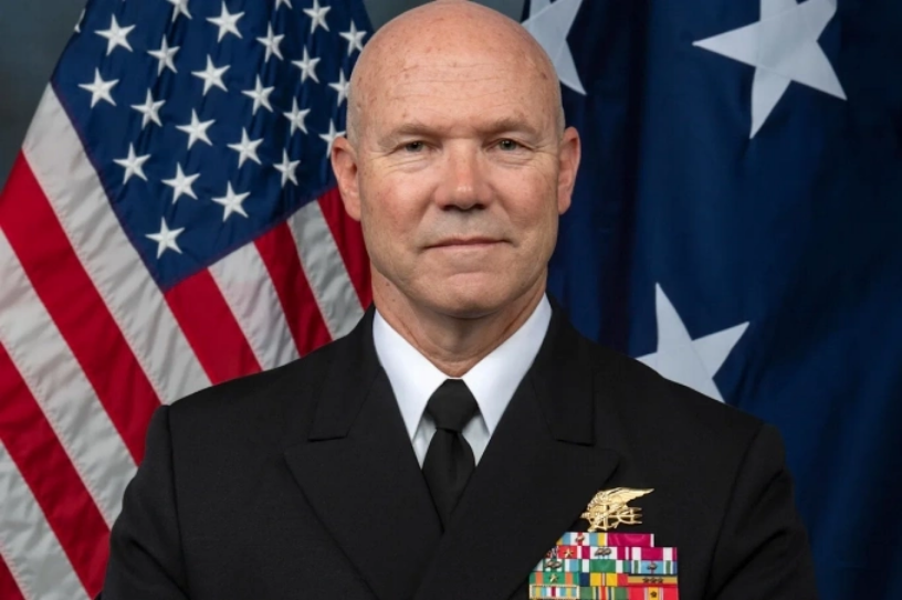 Đô đốc Frank Bradley, lãnh đạo Bộ tư lệnh Tác chiến Đặc biệt (SOCOM). Ảnh: US Navy