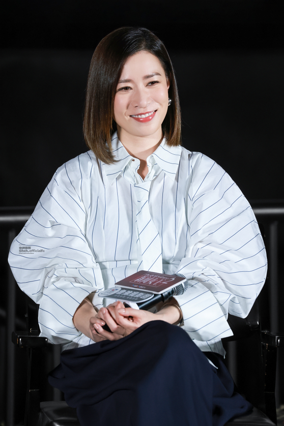 Diễn viên Xa Thi Mạn. Ảnh: HK01