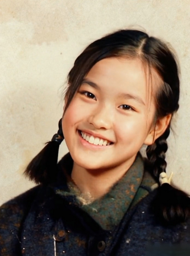 Lưu Hiểu Khánh khi chưa làm diễn viên. Ảnh: Weibo