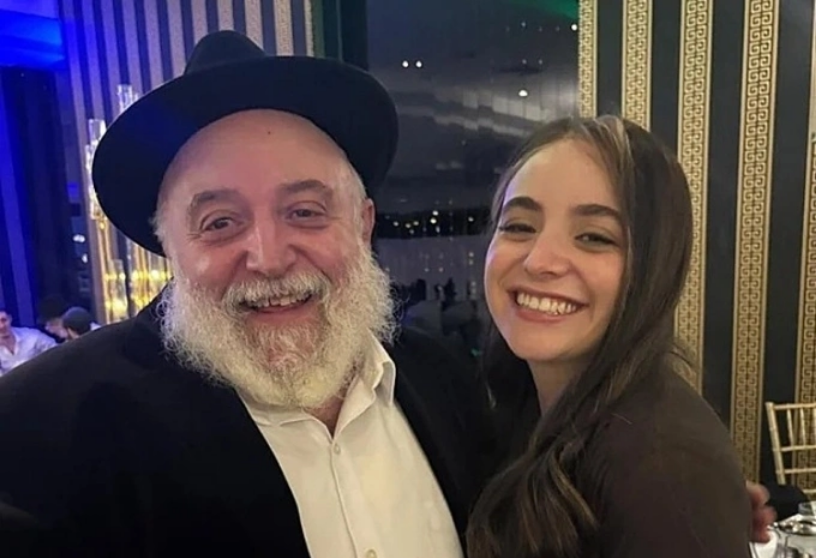 Ông Reuven Morrison và con gái Sheina Gutnick. Ảnh: CBS/Sheina Gutnick