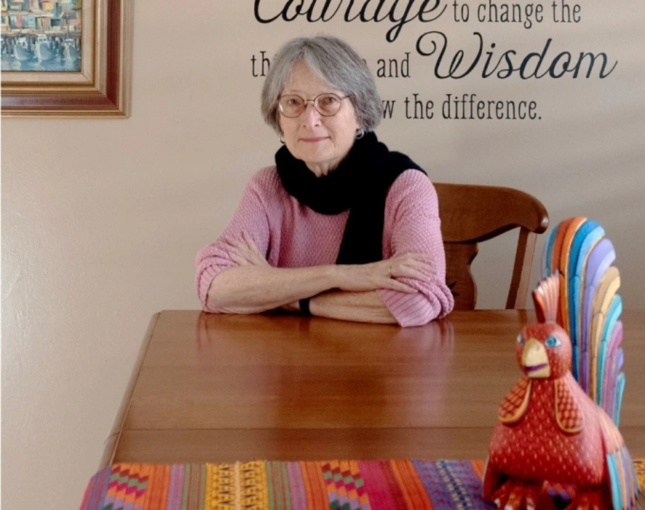 Jocelyn Combs tại nhà riêng ở Pleasanton, California, vào ngày 18/12. Ảnh: Washington Post