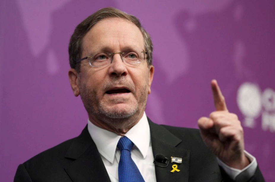 Tổng thống Israel Isaac Herzog tại London, Anh, ngày 10/9. Ảnh: AFP