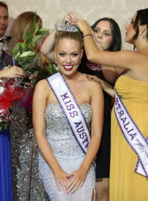 Felicia Djamirze từng ba lần đăng quang tại các cuộc thi sắc đẹp ở Australia. Ảnh: Sun