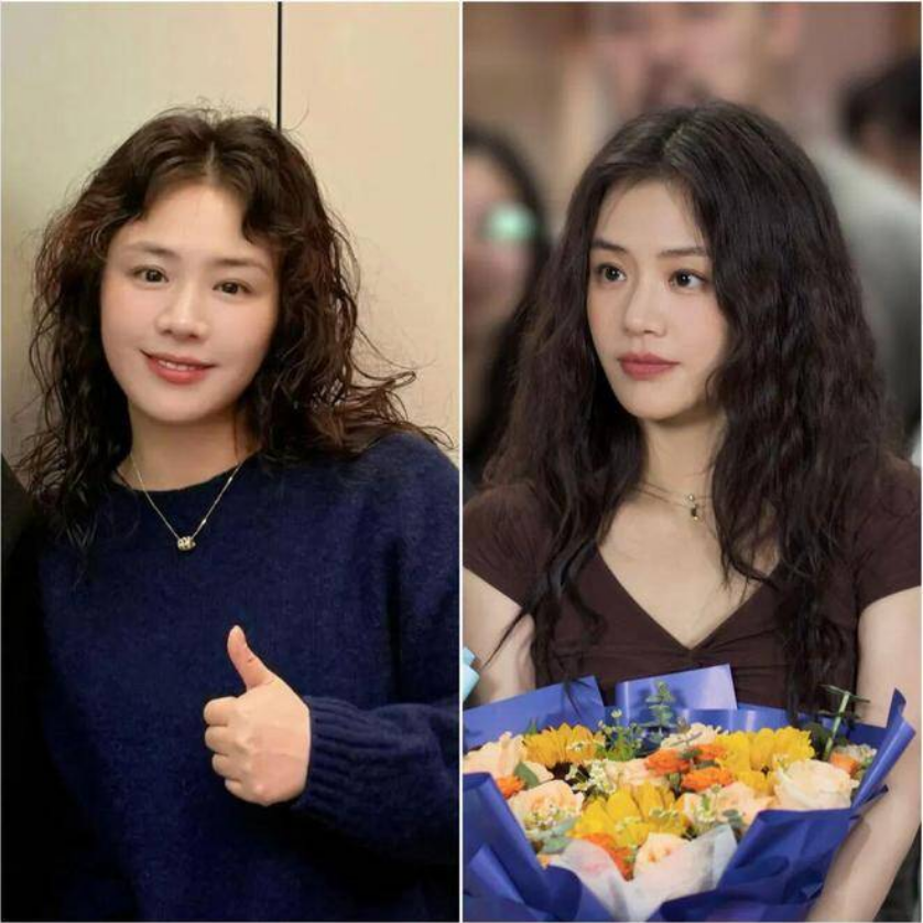 Hình ảnh Mã Tư Thuần với kiểu tóc mới gây xôn xao mạng xã hội vì dìm nhan sắc của mỹ nhân.