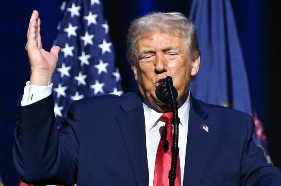 Tổng thống Mỹ Donald Trump Detroit, Michigan ngày 13/1. Ảnh: AFP