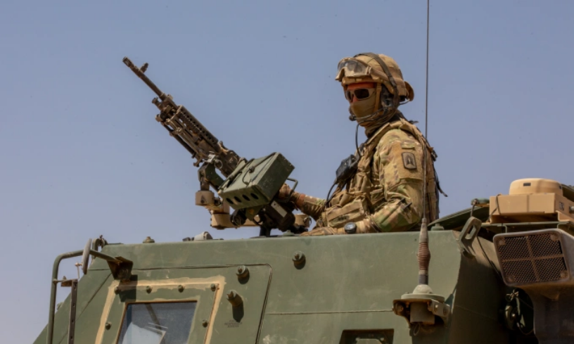 Binh sĩ Mỹ làm nhiệm vụ tuần tra tại Syria hồi tháng 6/2025. Ảnh: US Army