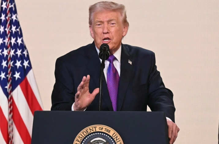 Tổng thống Mỹ Donald Trump tại Nhà Trắng ngày 5/2. Ảnh: AFP