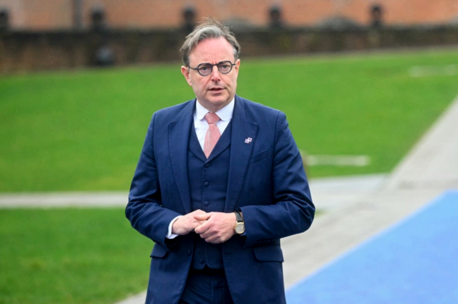 Thủ tướng Bỉ Bart De Wever tham gia một cuộc họp kín của lãnh đạo châu Âu tại Bỉ ngày 12/2. Ảnh: AFP