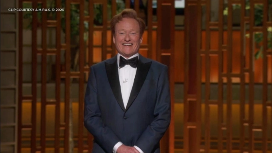 MC lễ trao giải Oscar 2026 Conan OBrien. Ảnh: ABC