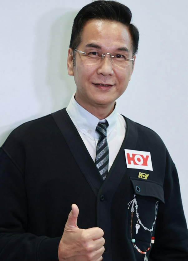 Diễn viên Trần Khải Thái tại sự kiện ngày 18/3. Ảnh: HK01