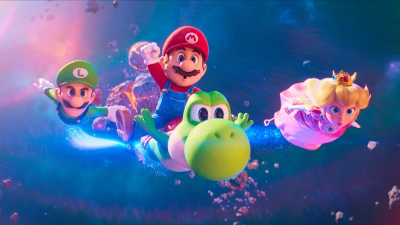 Cảnh phim The Super Mario Galaxy Movie. Ảnh: Universal Pictures