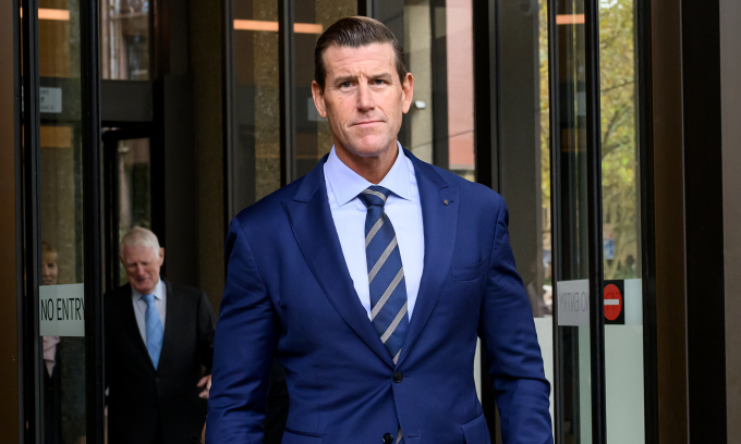 Ben Roberts-Smith tại tòa án liên bang ở Sydney, Australia hồi tháng 5/2025. Ảnh: Reuters