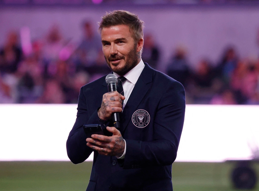 Đồng sở hữu Inter Miami CF David Beckham trước trận gặp Austin FC trên sân Nu, Miami, bang Florida, Mỹ ngày 4/4/2026. Ảnh: Reuters